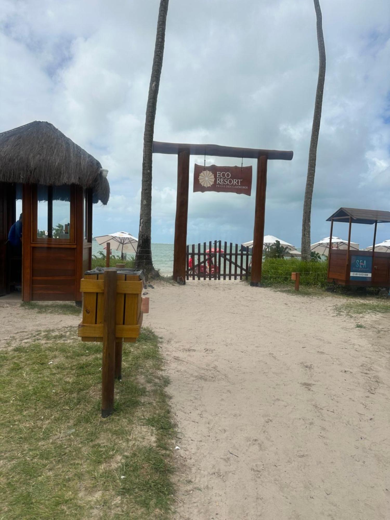 Flat Praia Dos Carneiros Eco Resort 26 Tamandaré エクステリア 写真